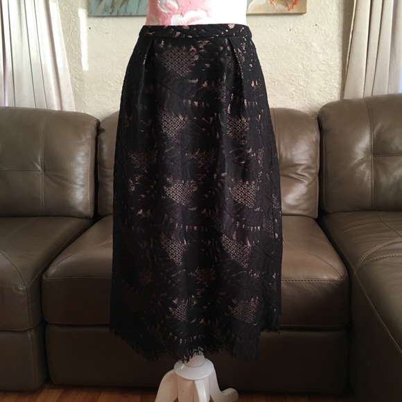 Lace Black Skirt - Picture 8 of 8